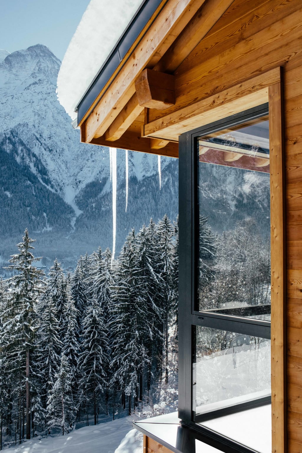 Vue sur les sommets depuis un domaine sous intendance Estate Advisory